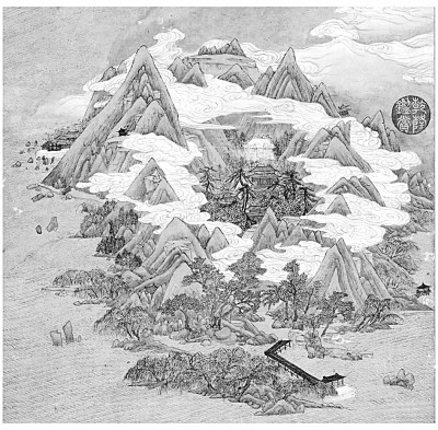 古人艺术世界里的仙山 古人艺术世界里的仙山