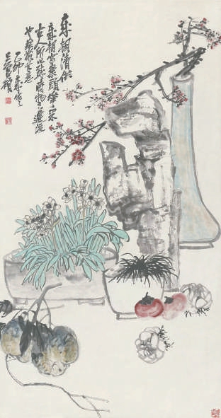 瑞草迎春:春节花卉习俗
