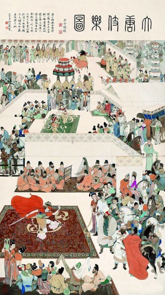壁上丹青耀新辉——敦煌壁画对现当代工笔人物画的毓养 壁上丹青耀新辉——敦煌壁画对现当代工笔人物画的毓养